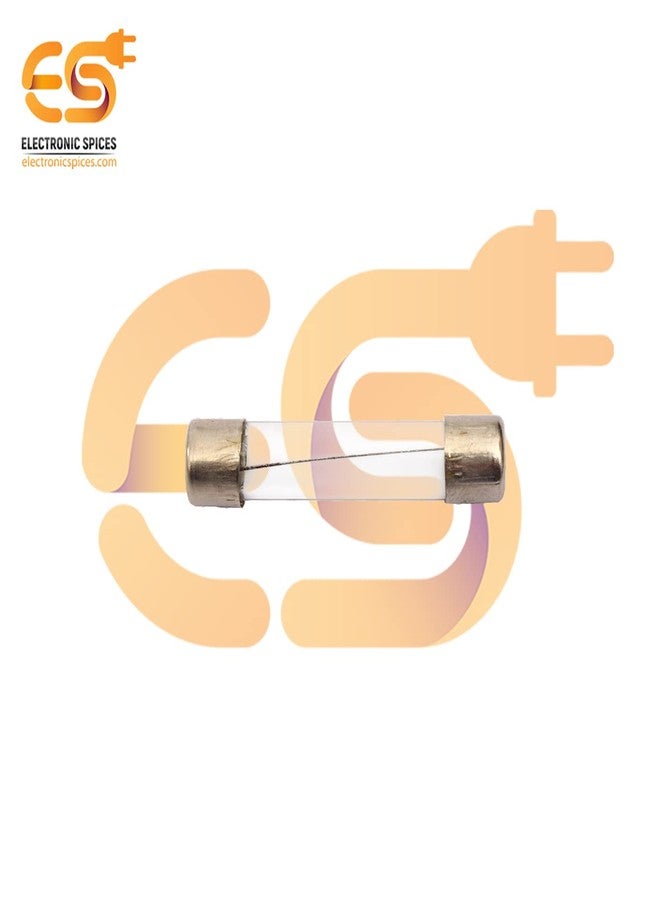 إلكترونيك سبايسس عبوة من 20 قطعة من فيوزات خرطوشة زجاجية سريعة الاستجابة من نوع Electronic Spices، 5 أمبير، 250 فولت، 6 مم × 30 مم - Image 4